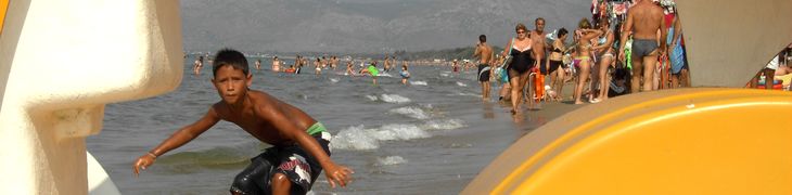 Litorale di Fondi...... spiaggia di  Capratica